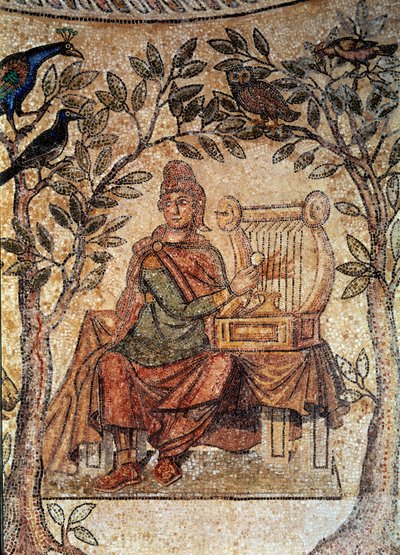 Orfeo che incanta gli uccelli da Roman Roman