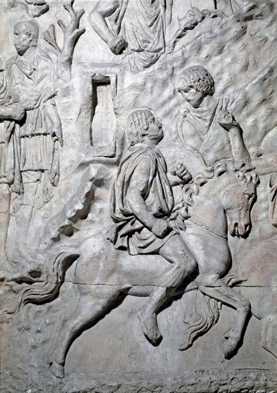 Un cavaliere numida a cavallo da Roman Roman