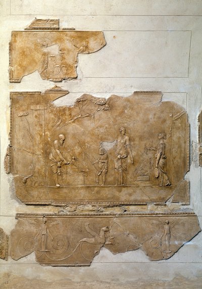 Arte romana: iniziazione ai misteri di Dioniso: celebrazione dei rituali dionisiaci da Roman Roman