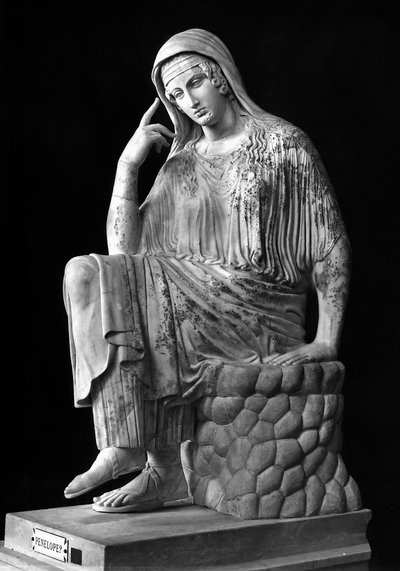 Statua di Penelope (marmo) da Roman Roman