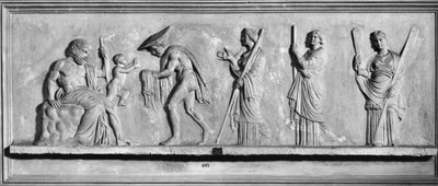 La nascita di Dioniso dalla coscia destra di Zeus da Roman Roman