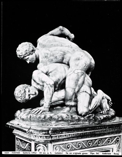 I lottatori, dopo un originale greco del III secolo a.C. da Roman Roman