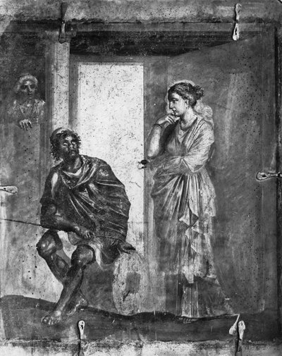 Ulisse e Penelope, dal Macellum, Pompei da Roman Roman