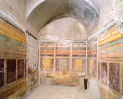 Volta decorata con affreschi in Secondo Stile Pompeiano, Casa delle Nozze d