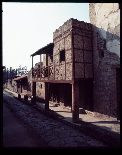 Vista di una casa, V secolo a.C.-I secolo d.C. da Roman Roman