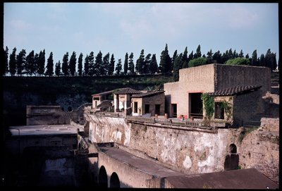 Vista del belvedere meridionale, V secolo a.C.-I secolo d.C. da Roman Roman