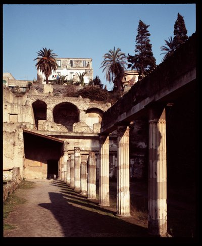 Veduta della palestra, V secolo a.C.-I secolo d.C. da Roman Roman
