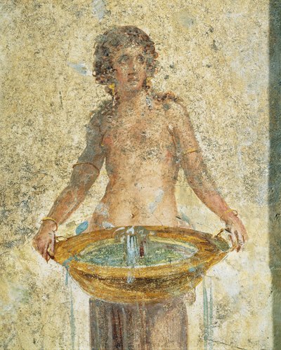 Donna che porta un secchio d
