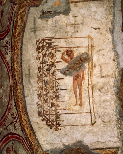 Gioventù, traliccio e viti, III-V secolo d.C. da Roman Roman