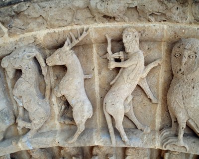 Un Sagittario. (dettaglio) da Romanesque