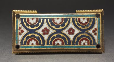 Placca, probabilmente da un reliquiario, c.1180-1190 da Romanesque