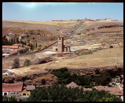 Vista della chiesa, fondata dai Cavalieri dell