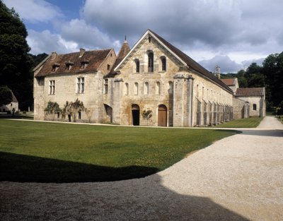Vista della prigione, scriptorium e sala capitolare da Romanesque