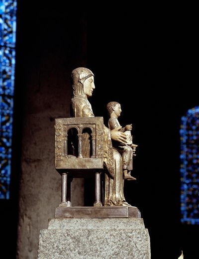 Vergine e Bambino (scultura) da Romanesque