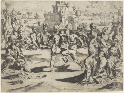 Lottatori di olio turchi da Romano Alberti