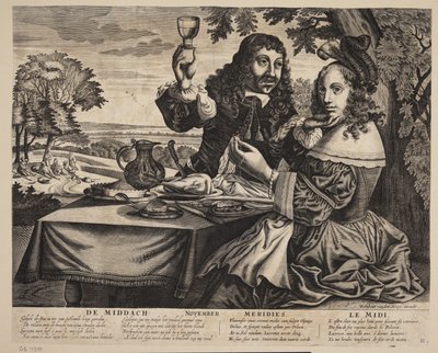 Mezzogiorno (De middach - Meredies - Le midi) da Rombout Van den Hoeye