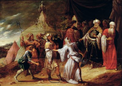 Samuele uccide Agag, re degli Amaleciti da Rombout van Troyen