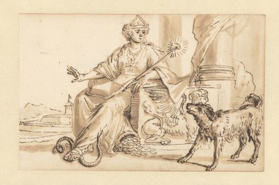 La Prudenza da Romeyn de Hooghe (possibly)