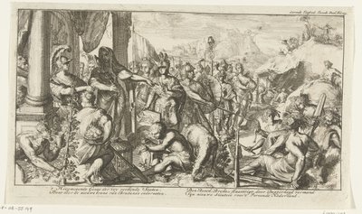 Allegoria delle acquisizioni nel Brabante da Romeyn de Hooghe