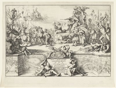 Allegoria delle vittorie di Leopoldo I da Romeyn de Hooghe