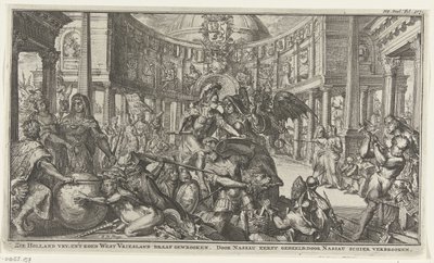 Allegoria sul ruolo di Nassau nell