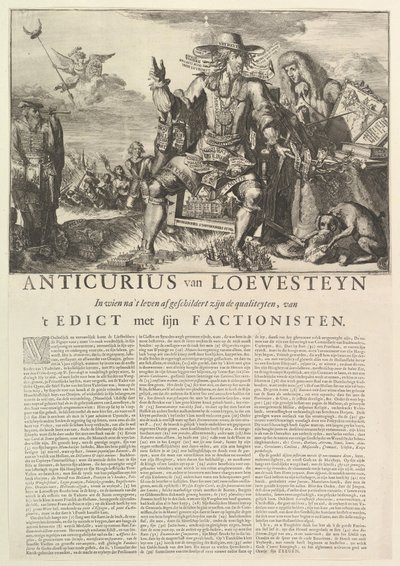 Anticurius van Loevesteyn, s.d. da Romeyn de Hooghe