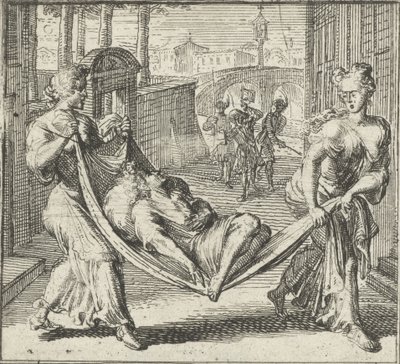 Decameron: quarta giornata, sesta storia da Romeyn de Hooghe