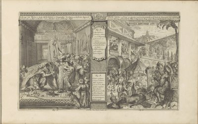 Storia di un funzionario imperiale in Persia; Tempo presso i messicani da Romeyn de Hooghe