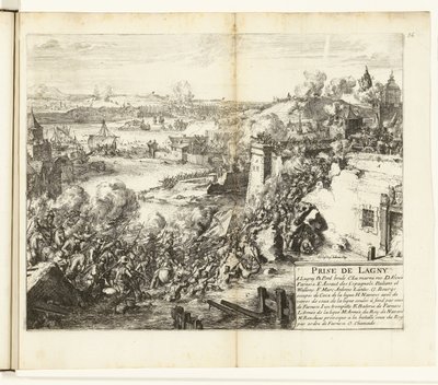 Conquista di Lagny, 1589-1590 da Romeyn de Hooghe