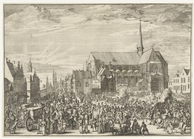 Ingresso di Leopoldo I a Bruxelles, 1686 da Romeyn de Hooghe