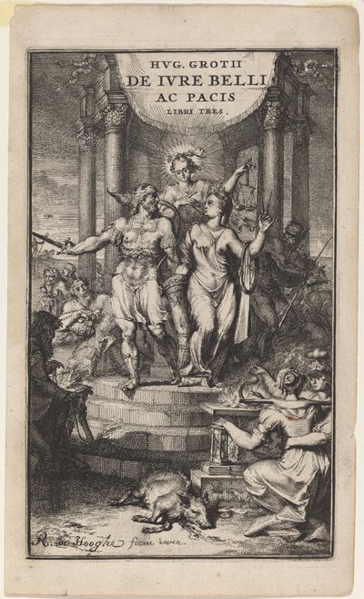 Legge della guerra e della pace da Romeyn de Hooghe