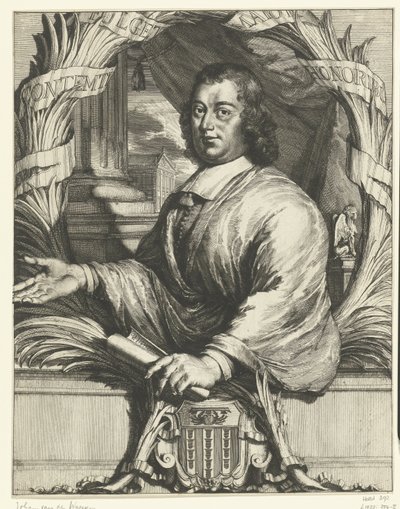 Ritratto di Johan van der Waeyen da Romeyn de Hooghe