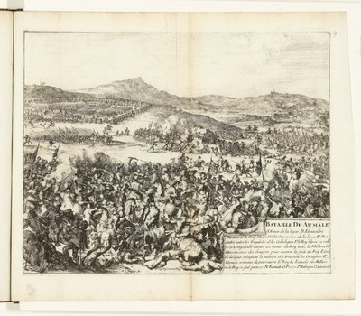 Battaglia di Aumale, 1592 (Guerres de Flandres) da Romeyn de Hooghe