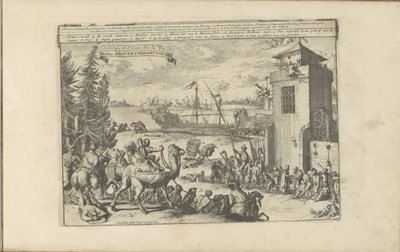 Schiavi e prigionieri dai Turchi (La schiavitù turca e la prigionia) (Le Indie Orientali e Occidentali e altri luoghi) da Romeyn de Hooghe