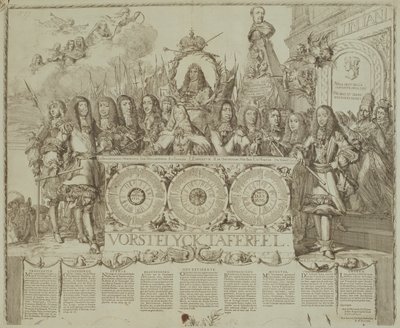 Vorstelyck Tafereel, c.1676 da Romeyn de Hooghe
