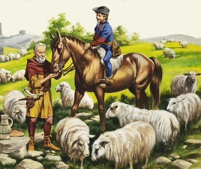 Un contadino nel quindicesimo secolo da Ron Embleton