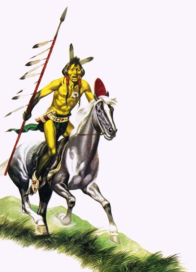 Guerriero Cheyenne da Ron Embleton