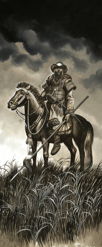Guerriero mongolo da Ron Embleton