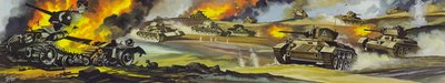 La battaglia di El Alamein da Ron Embleton