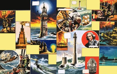 Il faro di Eddystone da Ron Embleton
