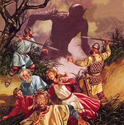 La leggenda di Beowulf: Grendel - Terrore dalle paludi da Ron Embleton