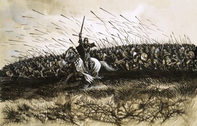 Battaglia non identificata (Agincourt) da Ron Embleton