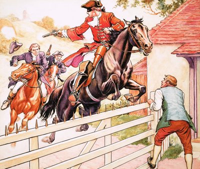 La cavalcata di Dick Turpin verso York da Ronald Simmons