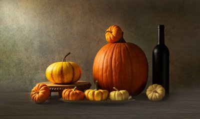 Zucche del raccolto autunnale da Rong Wei