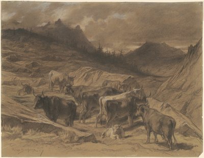 Bovini in Alvernia da Rosa Bonheur