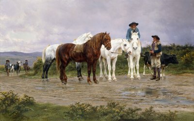 Mercato contadino dei Pirenei, 1884 da Rosa Bonheur