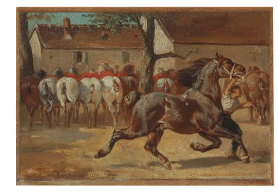 Cavallo al trotto da Rosa Bonheur