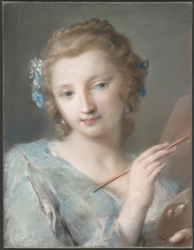 Allegoria della pittura da Rosalba Carriera