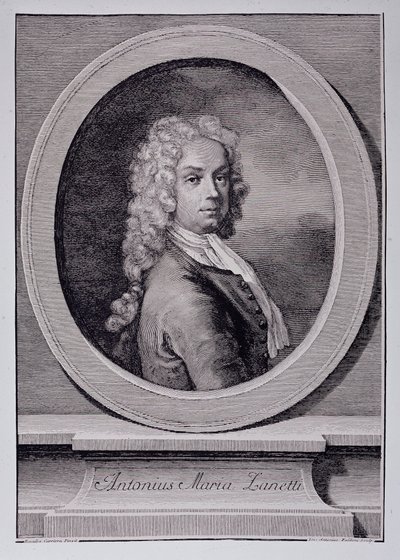 Ritratto di Antonio Maria Zanetti, disegnatore italiano da Rosalba Giovanna (after) Carriera