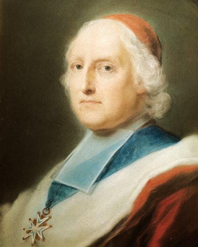 Ritratto del Cardinale de Polignac da Rosalba Giovanna Carriera